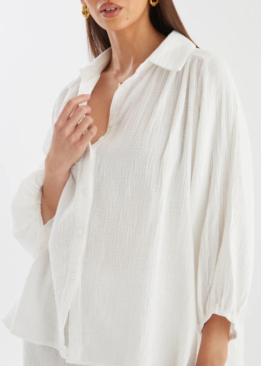 Monty Shirt - Off White - Image 11
