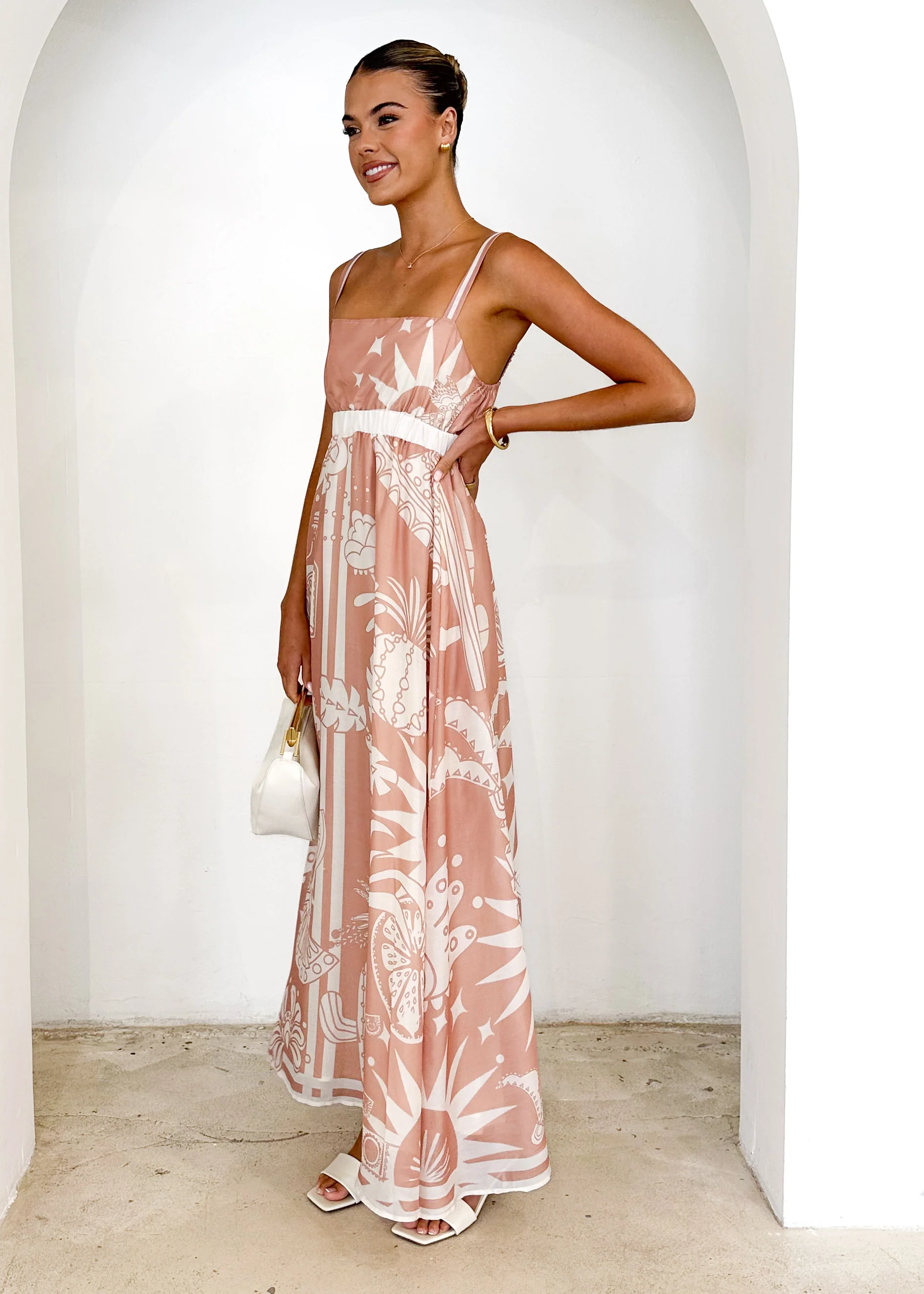 Nerina Maxi Dress - Sand Cabos - Image 4
