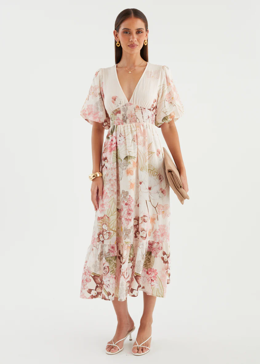 Nialla Maxi Dress - Botanical Blush - Image 5