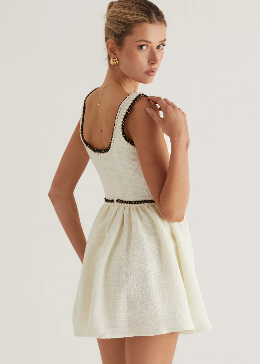 Nirvada Dress - Cream - Image 9