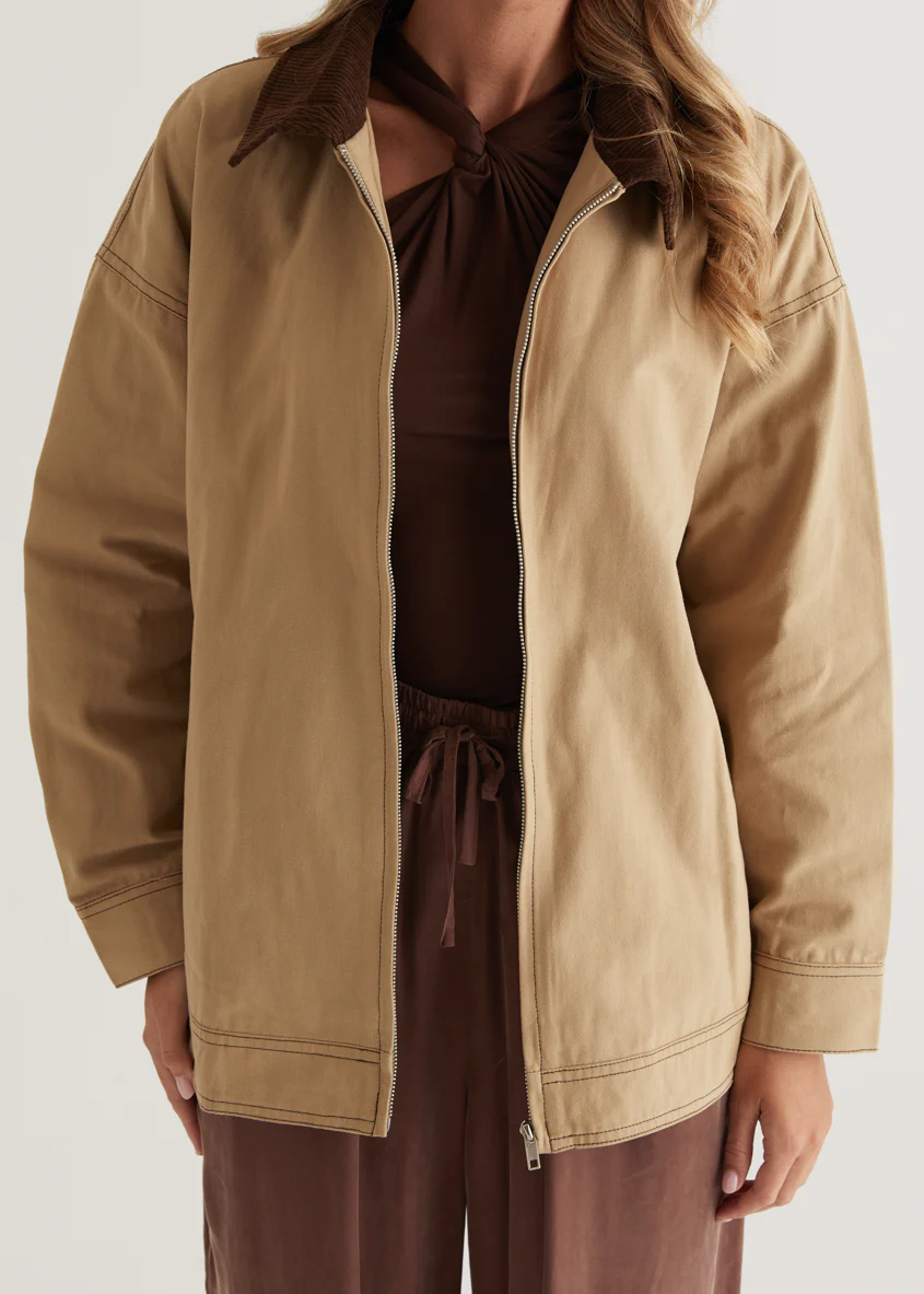 Novalie Jacket - Camel - Image 11
