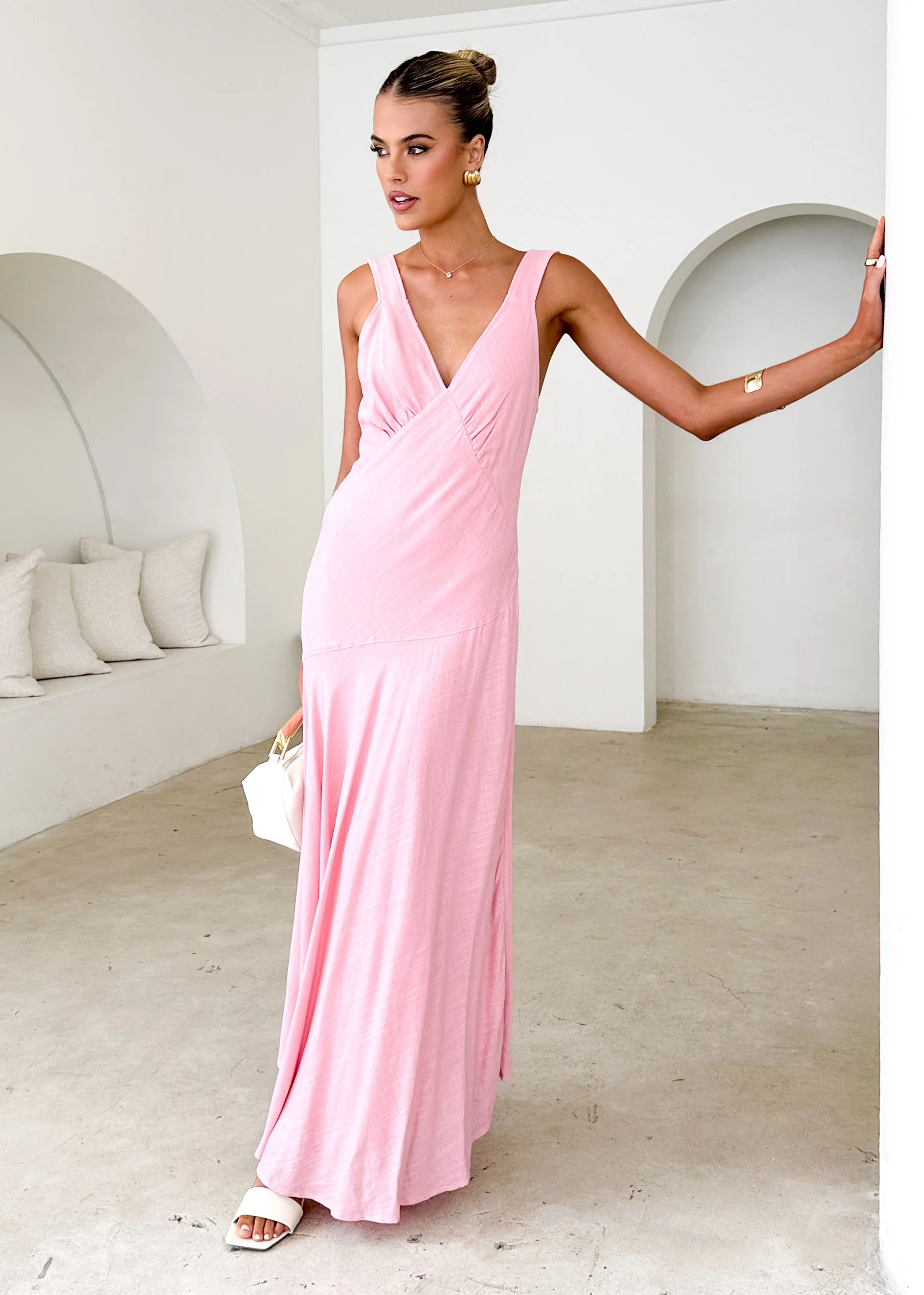 Orabelle Maxi Dress - Pink - Image 4