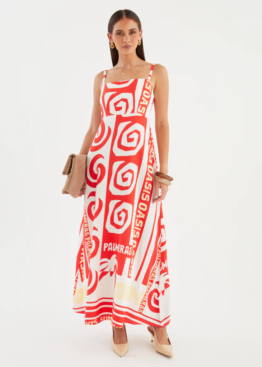 Pakaria Maxi Dress - Palmeras - Image 7