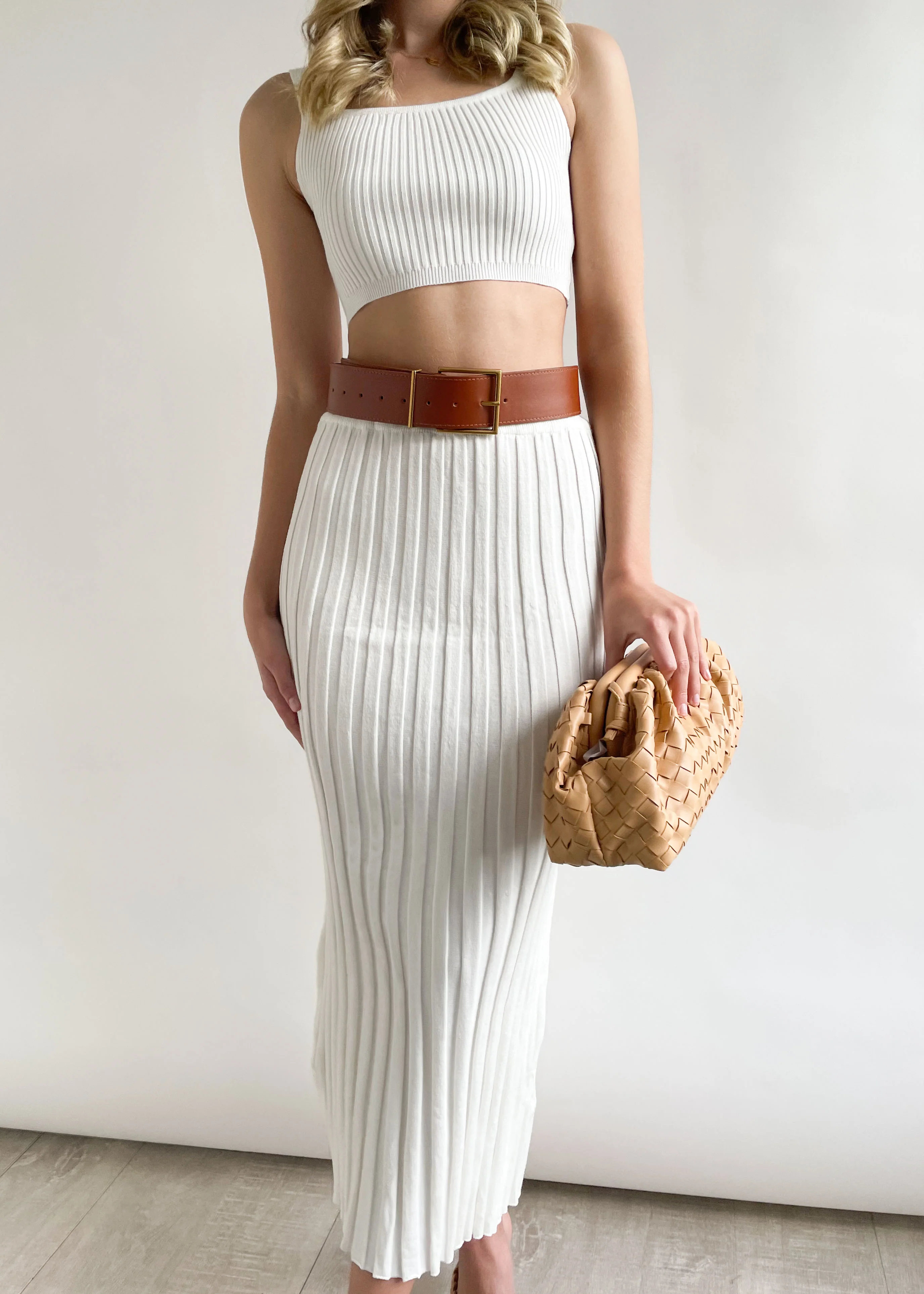 Passia Knit Crop - Off White - Image 3