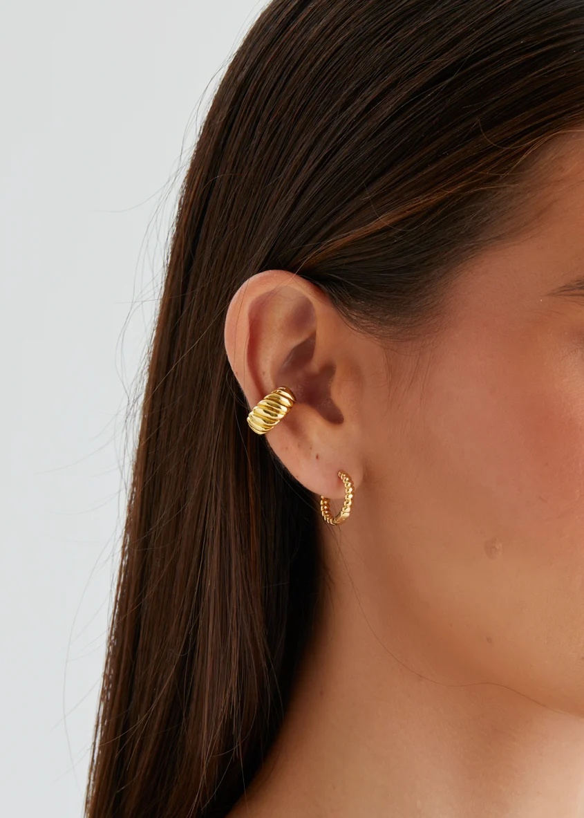 Pierre Earrings - Gold - Image 2