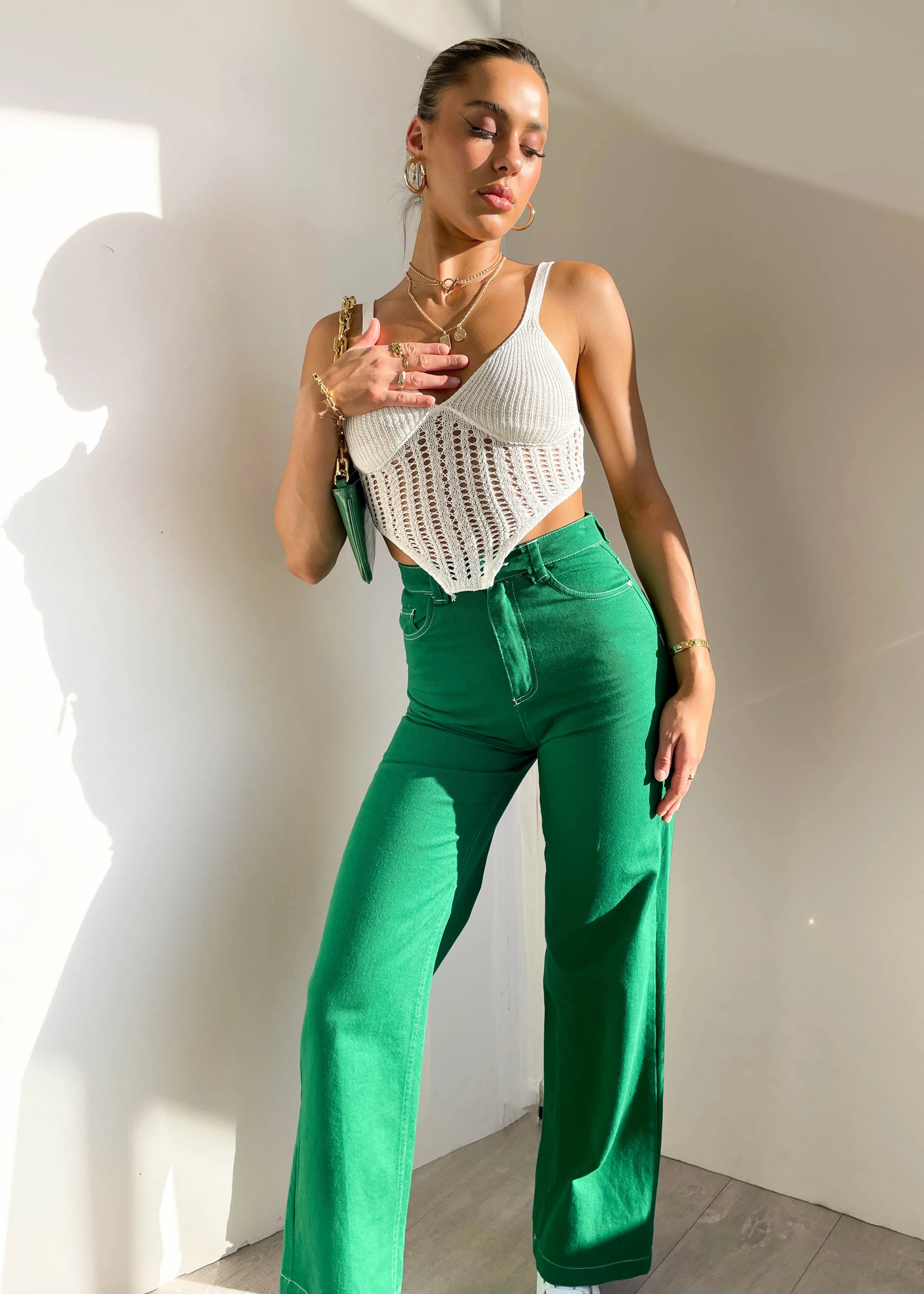 Raffah Crop - Off White - Image 4