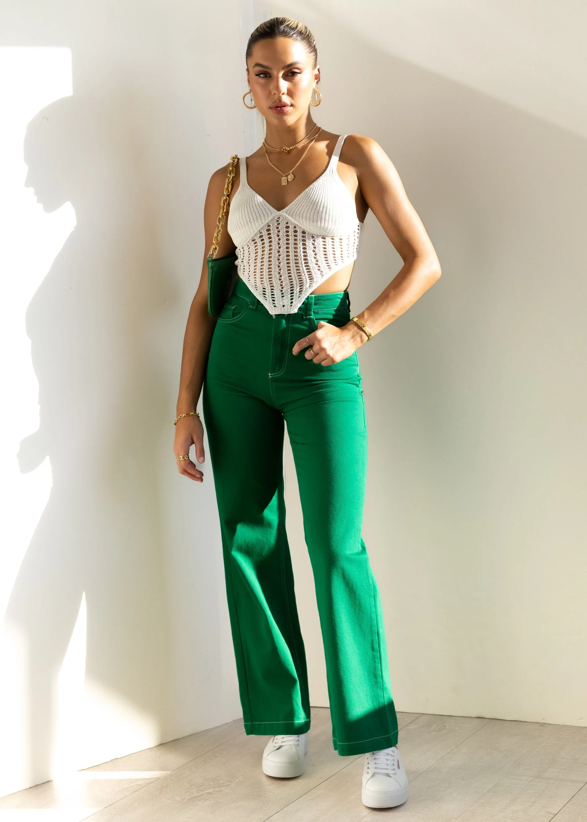 Raffah Crop - Off White - Image 5
