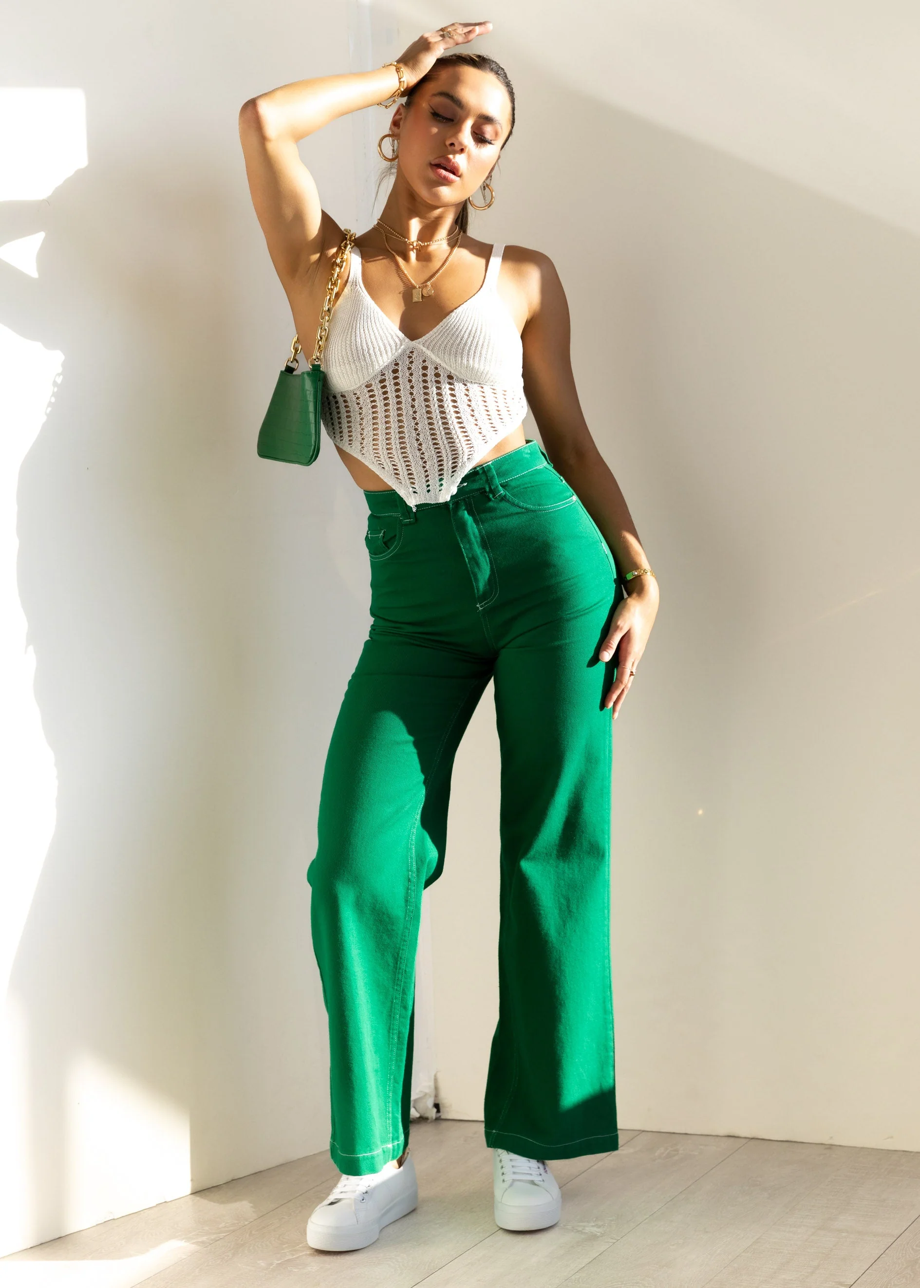 Raffah Crop - Off White - Image 7