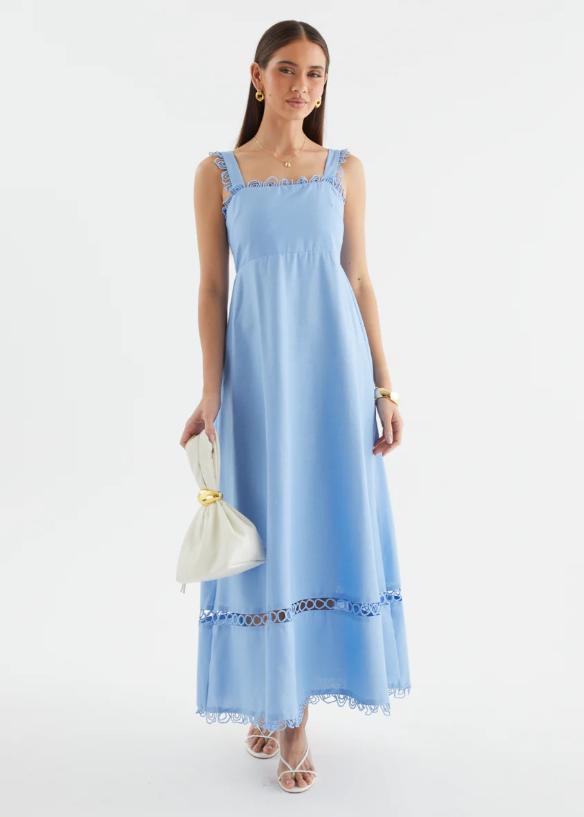 Reign Maxi Dress - Blue - Image 2