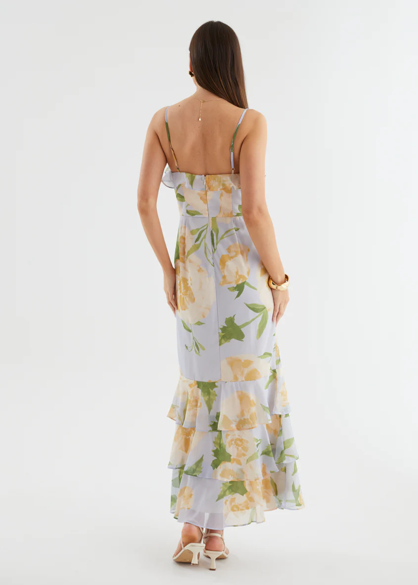 Renn Maxi Dress - Blue Bloom - Image 13