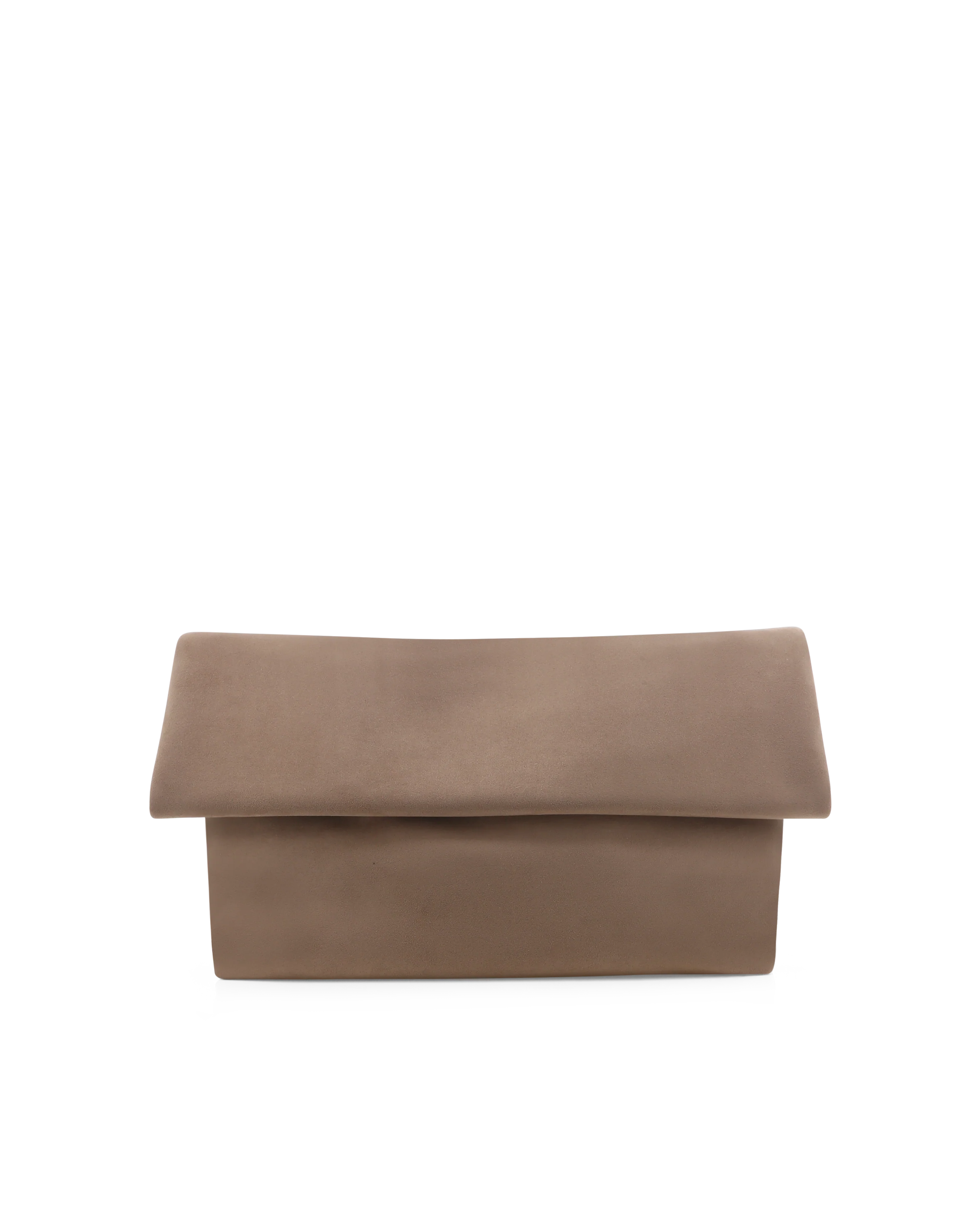 Rylee Clutch Bag - Fawn Suede - Image 3