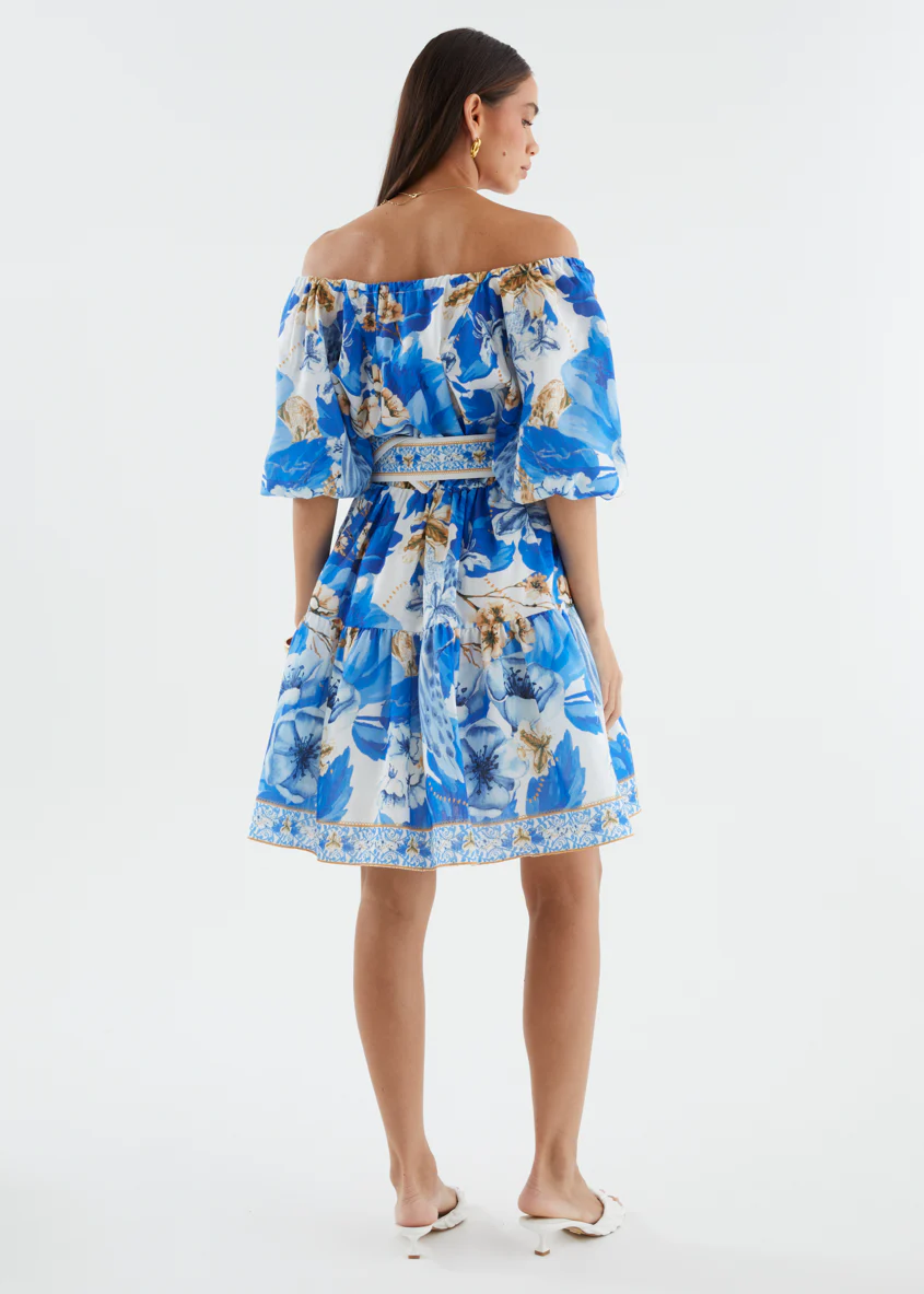 Sarina Dress - Vacanza Sapphire - Image 8