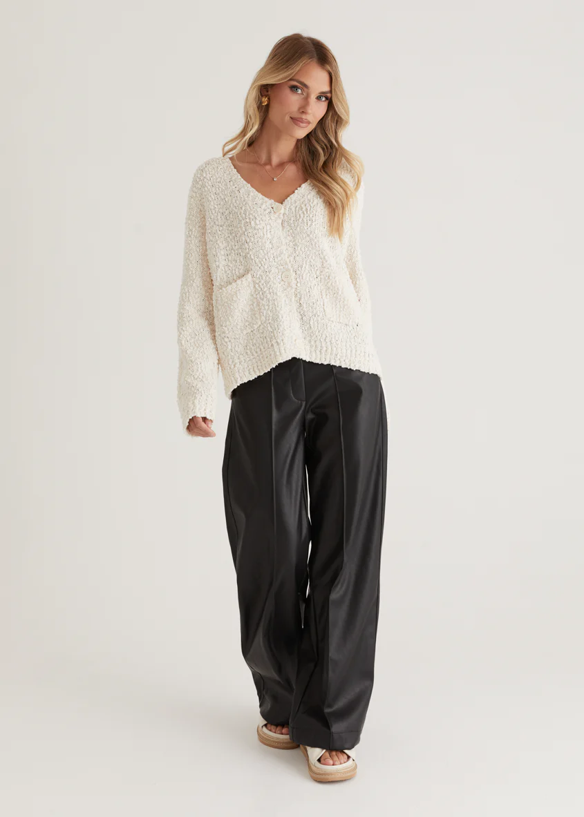 Skyfall Cardigan - Oat - Image 4
