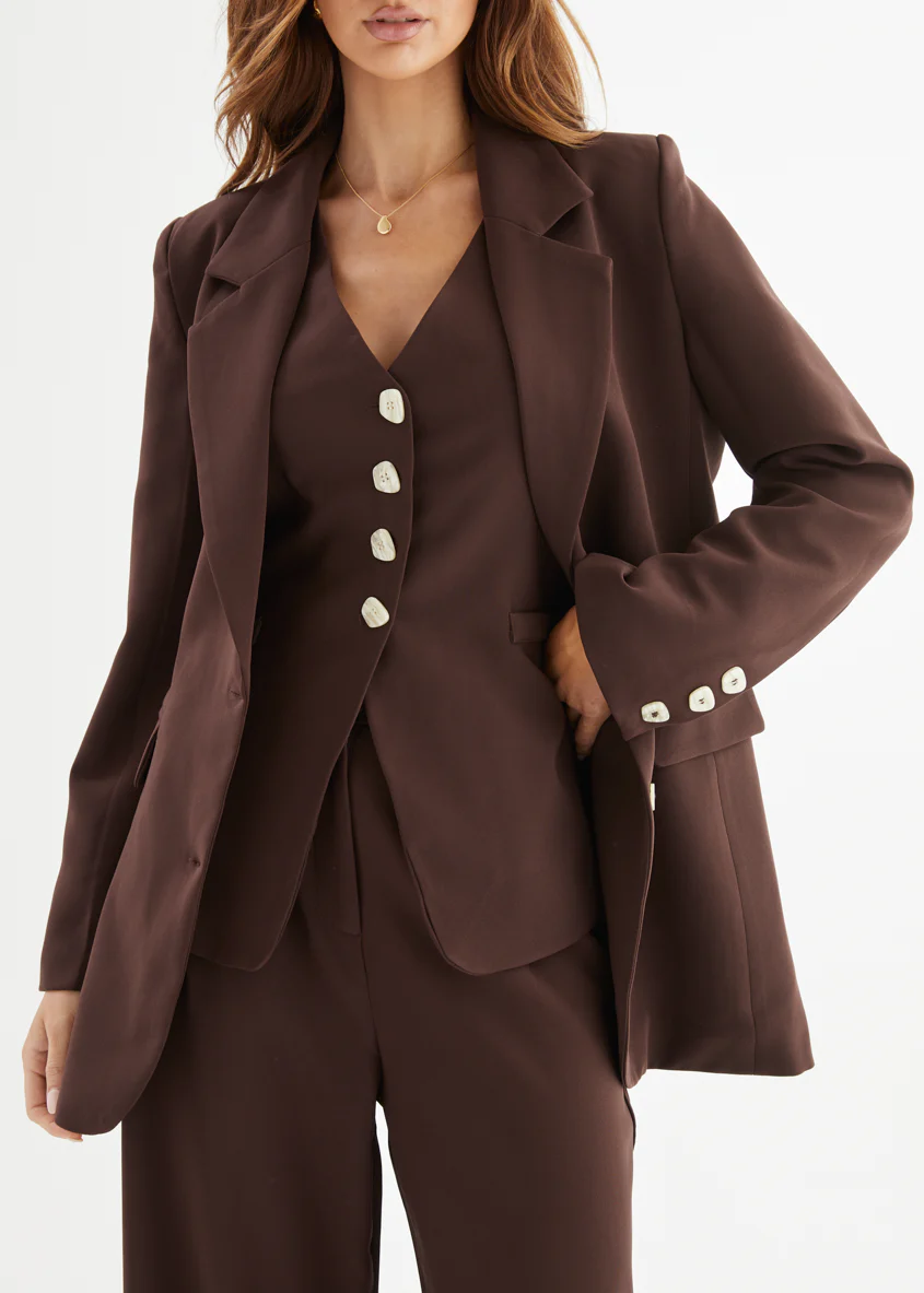 Sloane Blazer - Espresso - Image 9