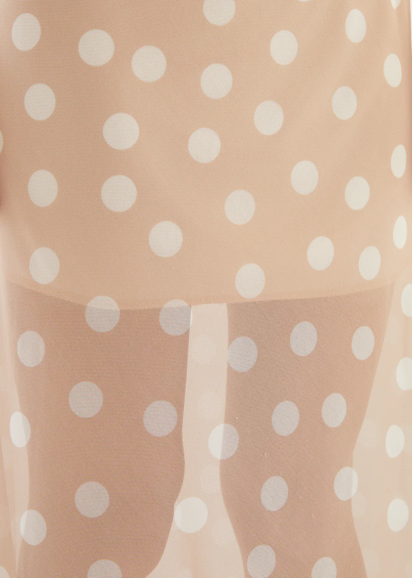 Solace Maxi Skirt - Latte Spot - Image 5