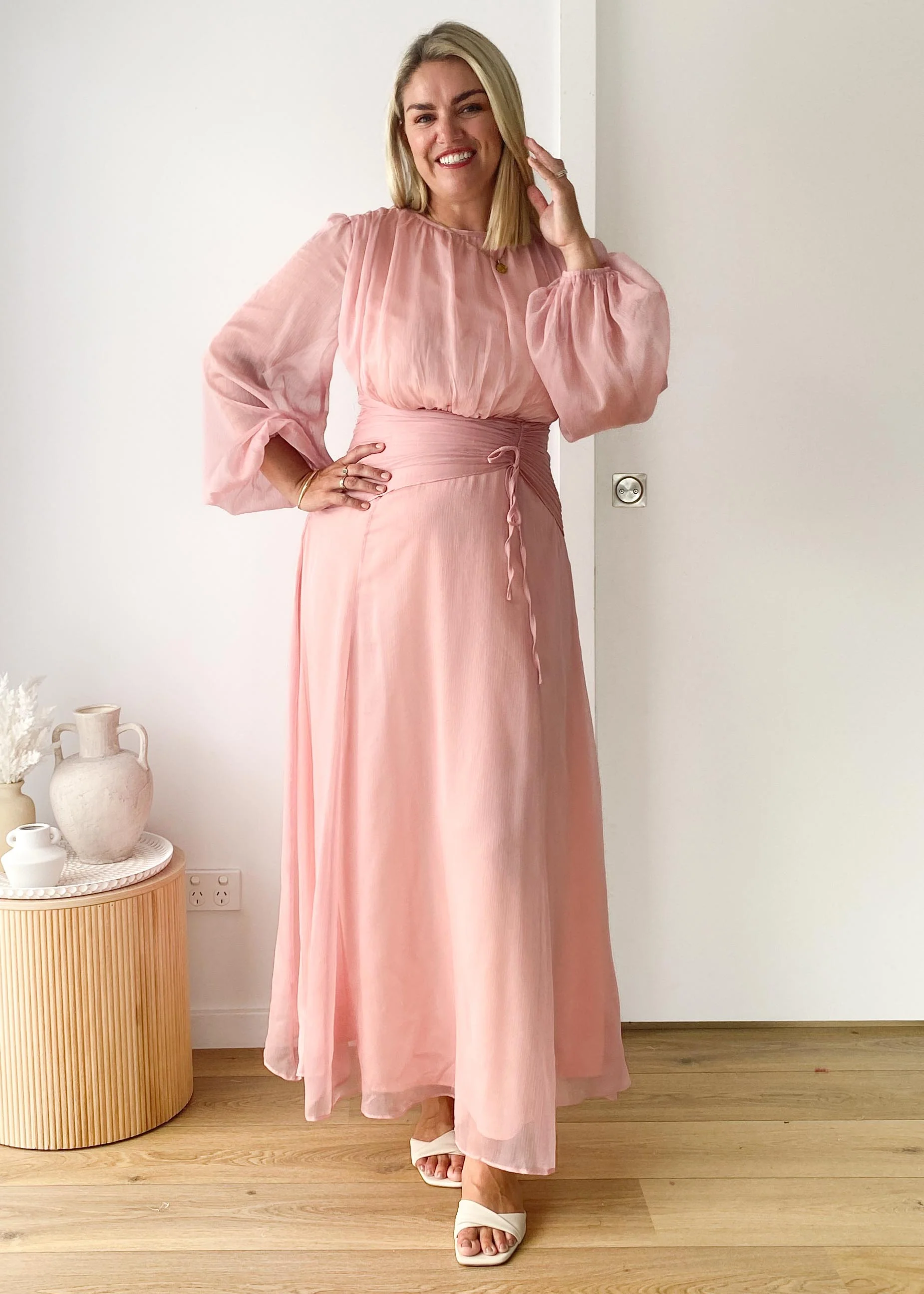 Starstruck Maxi Dress - Pink - Image 2