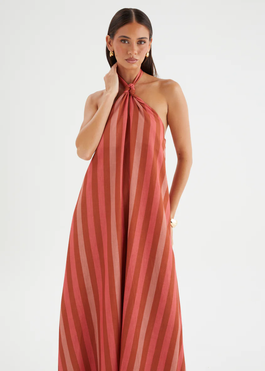 Suellen Halter Maxi Dress - Sienna Stripe - Image 4