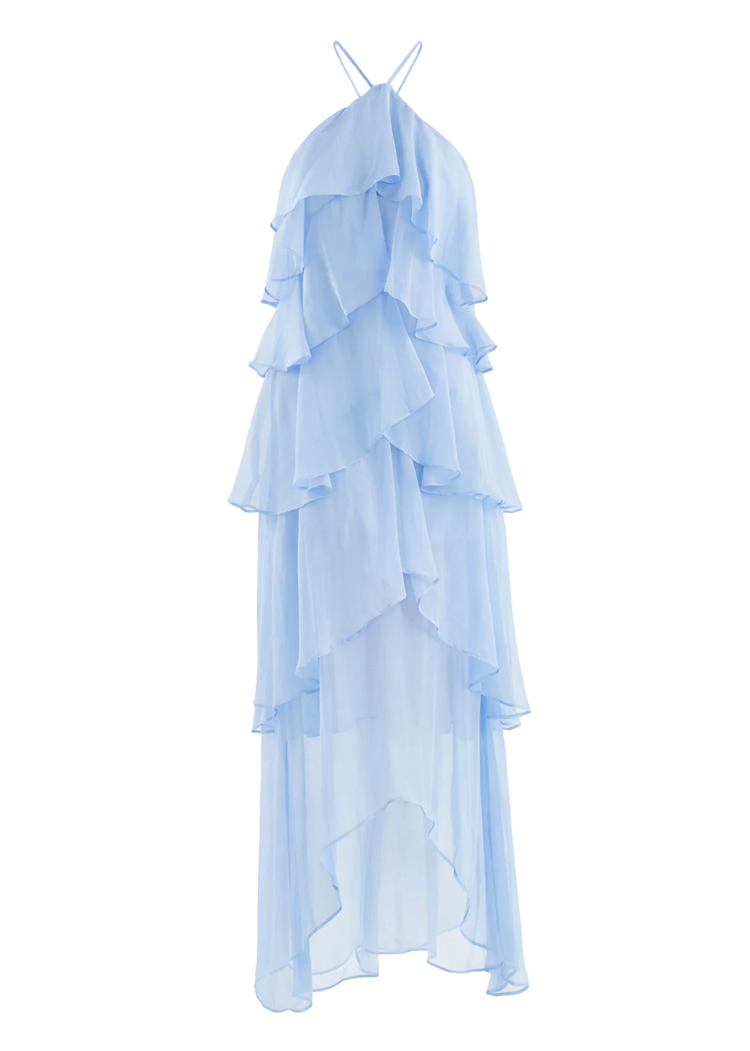 Telaena Halter Maxi Dress - Blue - Image 2