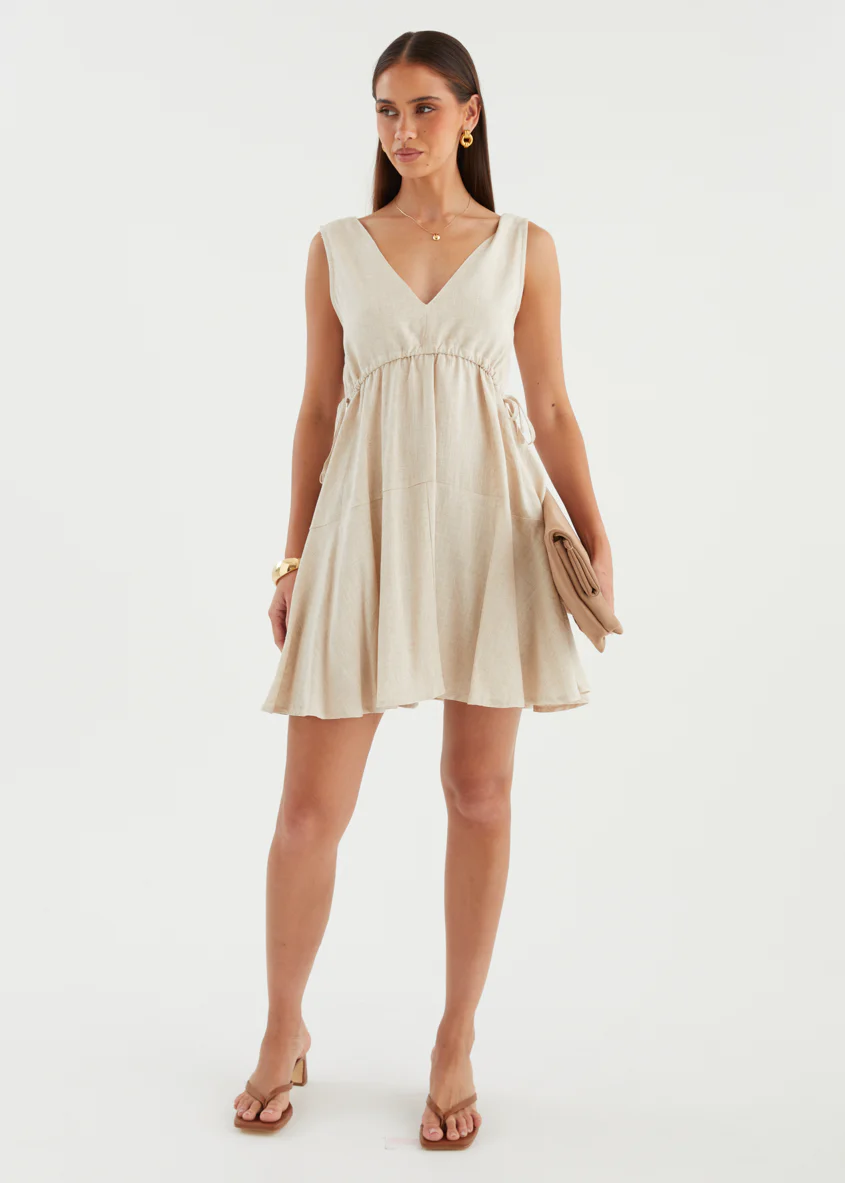 Thelma Dress - Sand - Image 6