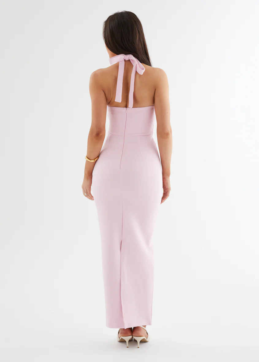 Vicki Maxi Dress - Pastel Pink - Image 10