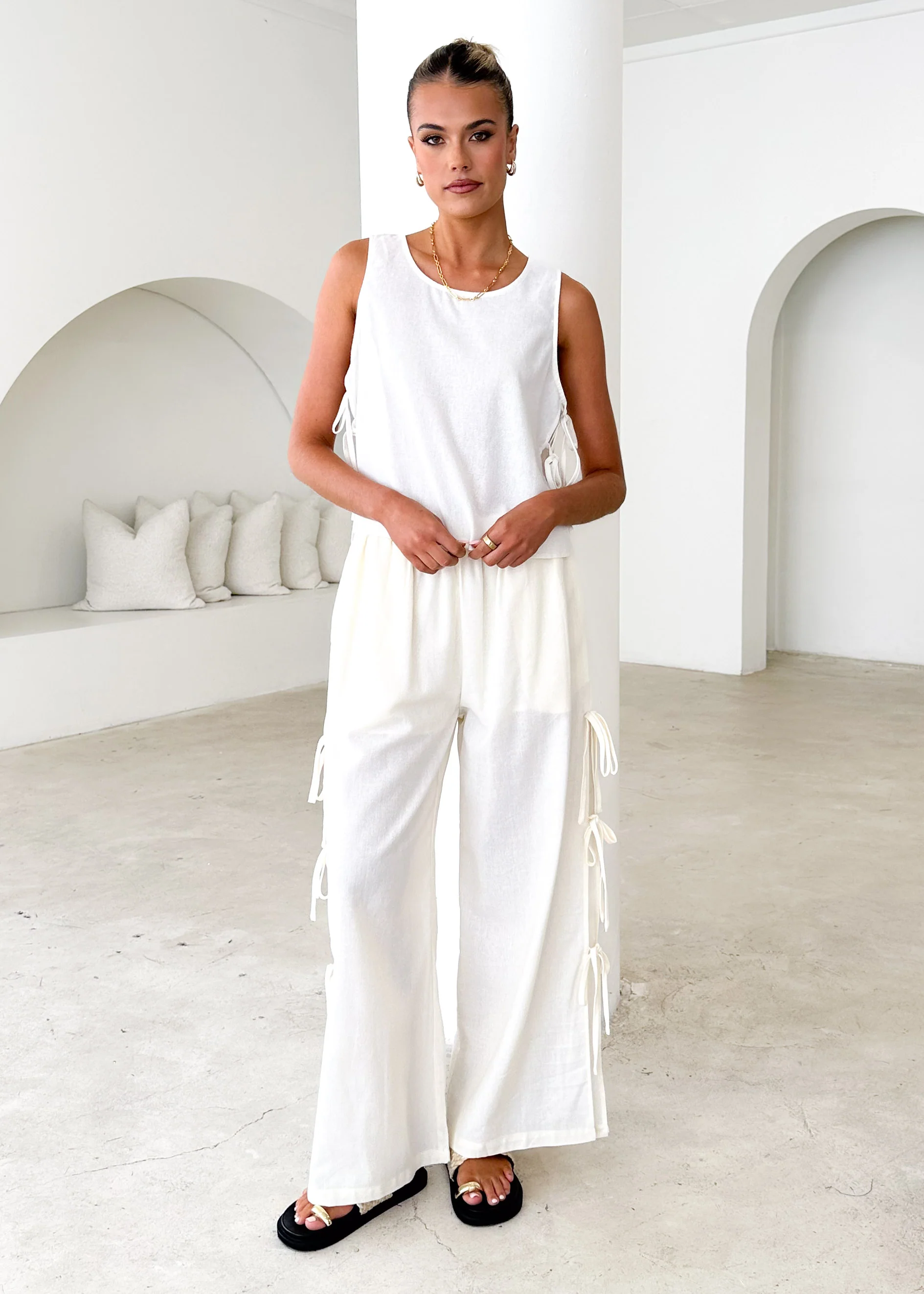 Whinley Pants - Cream - Image 10