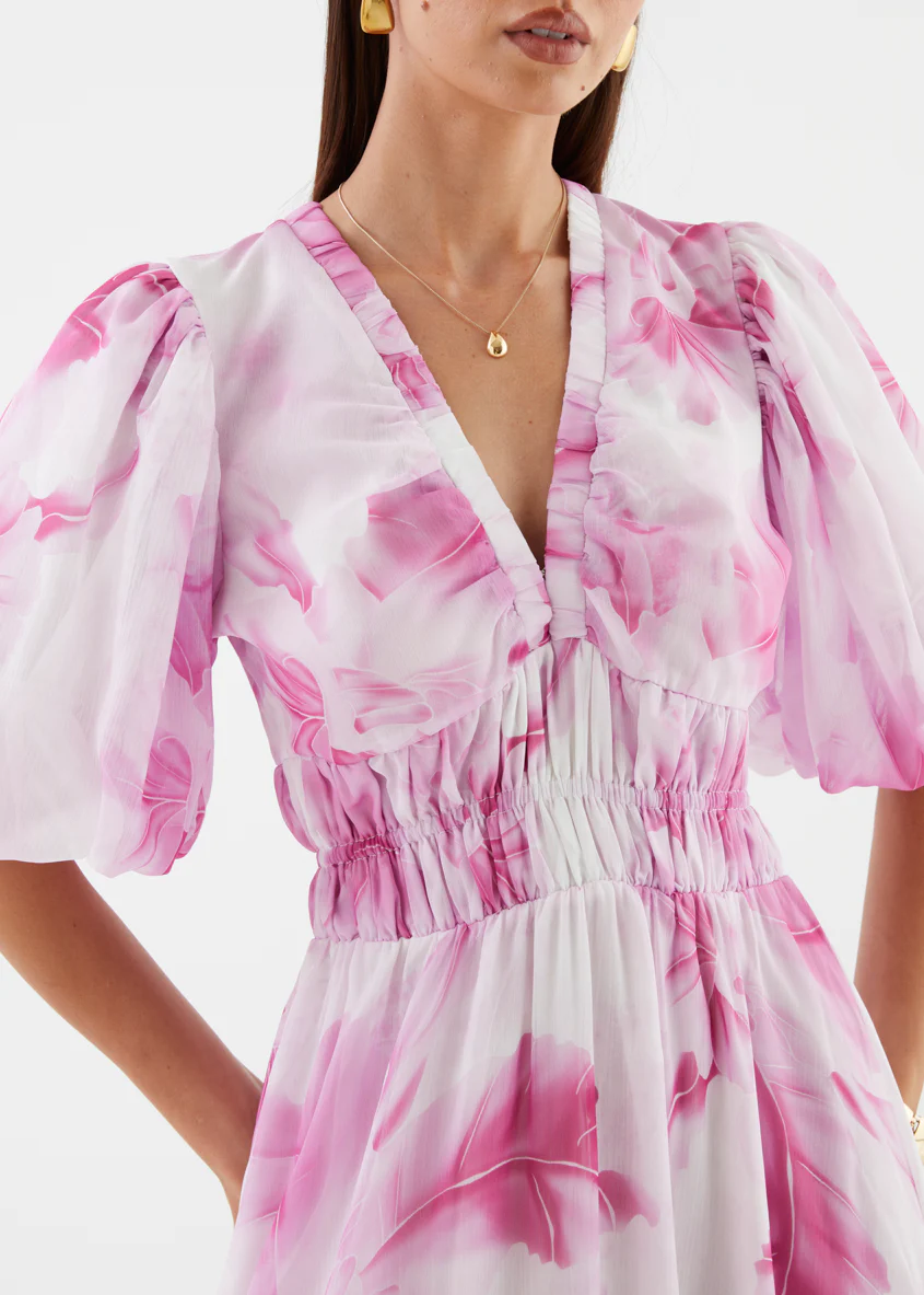 Wonderwall Midi Dress - Pink Floss - Image 8