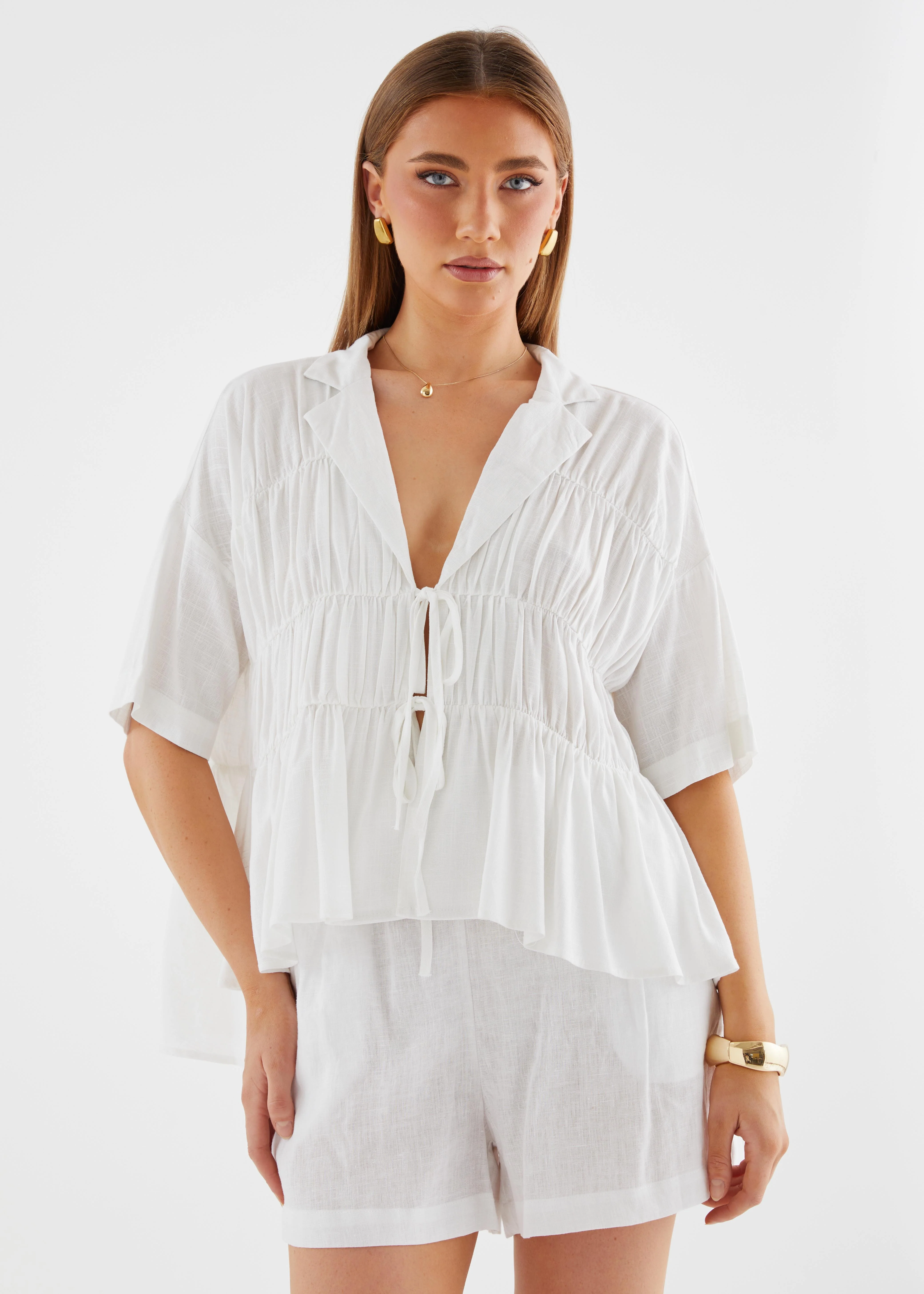Yokana Top - Off White - Image 3